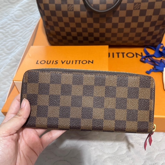 Louis Vuitton Speedy 35 with CLEMENCE wallet - Picture 9 of 13